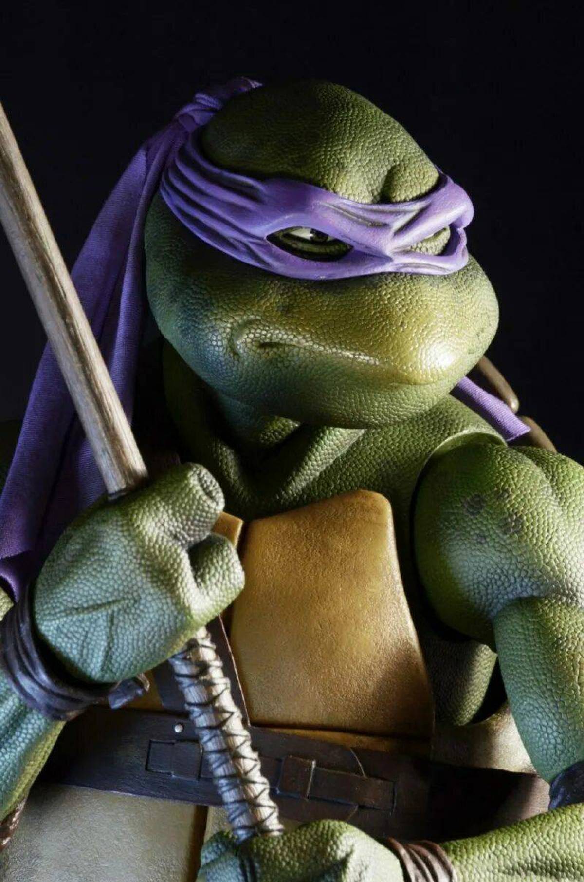 Донателло черепашки ниндзя. Черепаха ниндзя Донателло. TMNT Донателло. Донателло черепашка 1990.