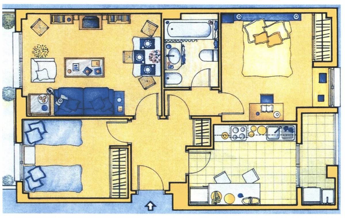 План квартиры для детей