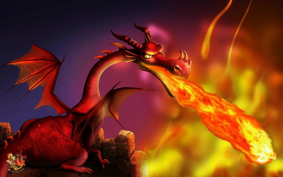 Дракон огненный #32