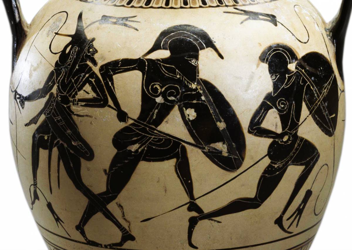 Древнегреческая ваза #10