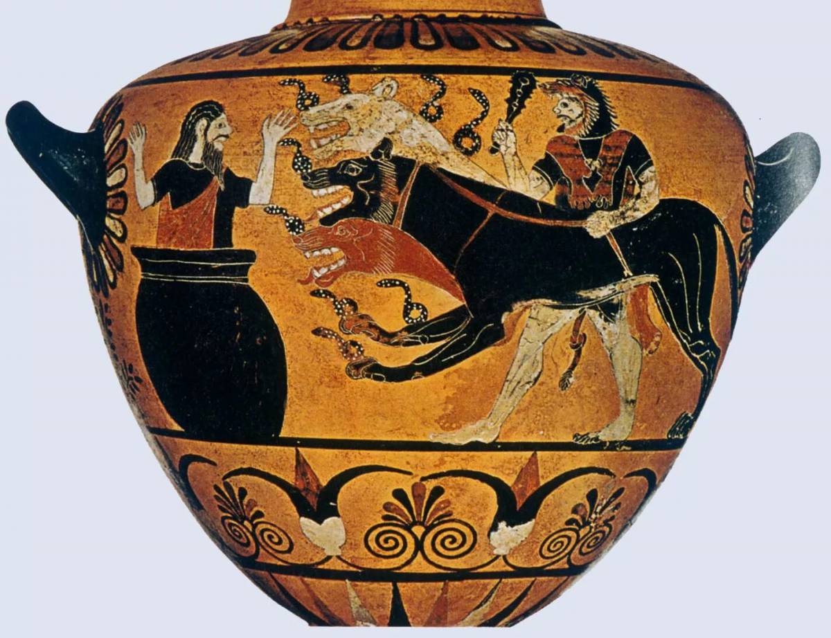 Древнегреческая ваза #35