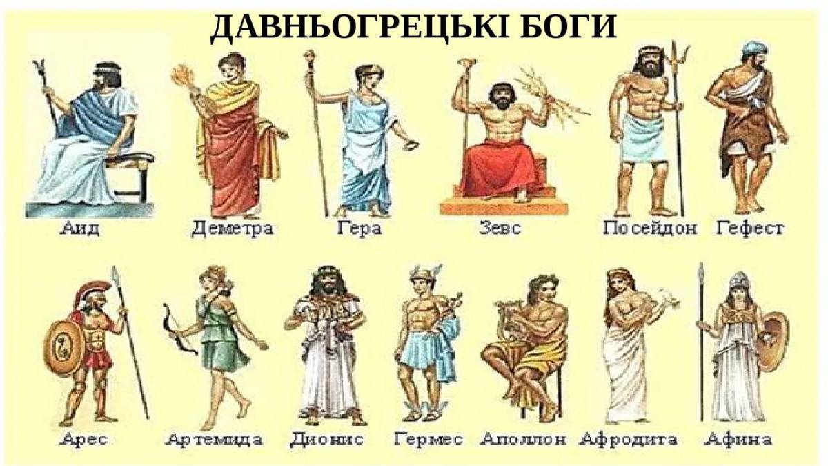 Древнегреческие боги #1