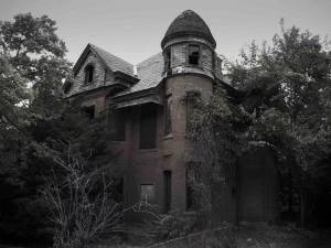 Раскраска дом с привидениями #11 #296144
