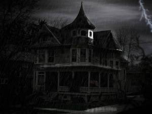 Раскраска дом с привидениями #18 #296151