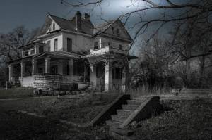 Раскраска дом с привидениями #36 #296169