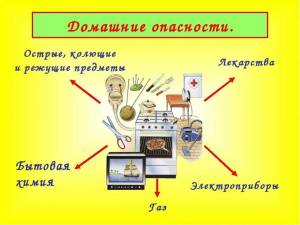 Раскраска домашние опасности 2 класс окружающий мир #11 #296553