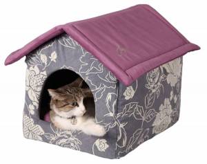 Раскраска домик для кошки #16 #297016
