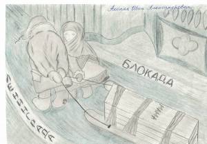 Раскраска дорога жизни блокадного ленинграда рисунки #32 #297938