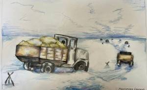Раскраска дорога жизни блокадного ленинграда рисунки #38 #297944