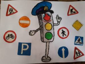 Раскраска дорожные знаки для детей 4 5 лет #31 #298209
