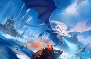 Раскраска дракон ледяной #10 #298912