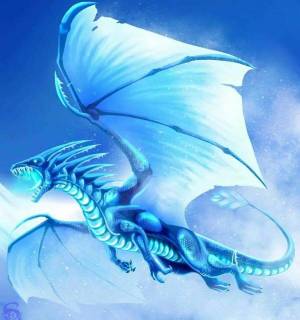 Раскраска дракон ледяной #13 #298915