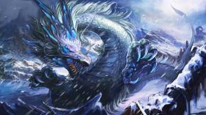 Раскраска дракон ледяной #17 #298919