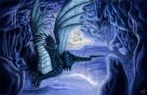 Раскраска дракон ледяной #20 #298922
