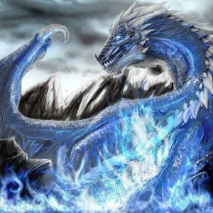 Раскраска дракон ледяной #27 #298929