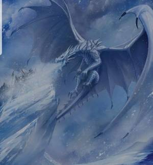 Раскраска дракон ледяной #34 #298936