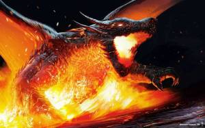 Раскраска дракон огненный #6 #299041