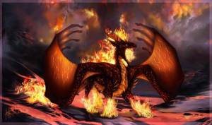Раскраска дракон огненный #9 #299044