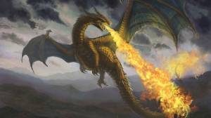 Раскраска дракон огненный #11 #299046