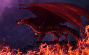 Раскраска дракон огненный #14 #299049