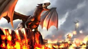 Раскраска дракон огненный #16 #299051