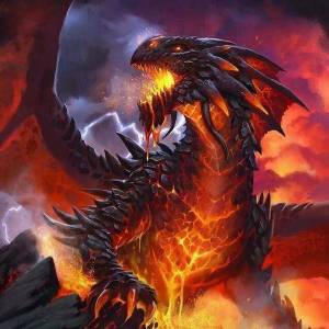 Раскраска дракон огненный #22 #299057