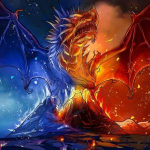 Раскраска дракон огненный #23 #299058