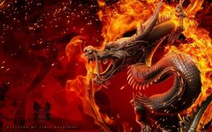Раскраска дракон огненный #27 #299062