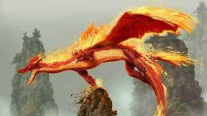 Раскраска дракон огненный #38 #299073