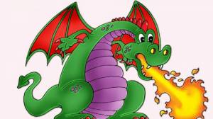 Раскраска дракончики для детей #11 #299143