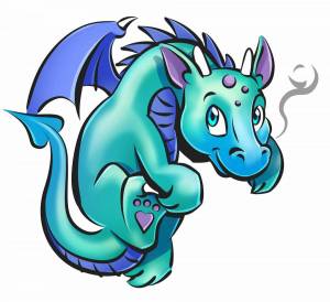 Раскраска дракончики для детей #16 #299148