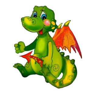 Раскраска дракончики для детей #23 #299155