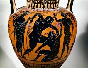Раскраска древнегреческая ваза #3 #299272