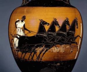 Раскраска древнегреческая ваза #27 #299296