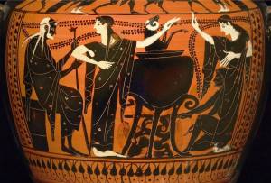 Раскраска древнегреческая ваза #28 #299297