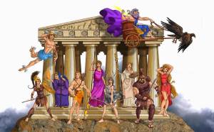 Раскраска древнегреческие боги #38 #299345