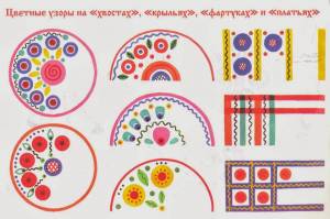 Раскраска дымковская роспись для детей #8 #300977