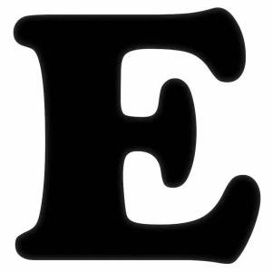 Раскраска е #3 #301790