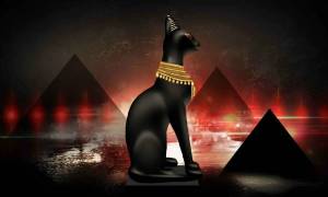 Раскраска египетская кошка #10 #302079