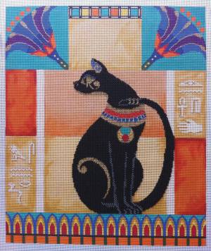 Раскраска египетская кошка #20 #302089
