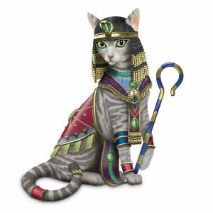 Раскраска египетская кошка #21 #302090