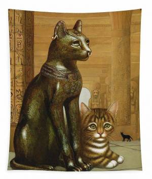 Раскраска египетская кошка #27 #302096