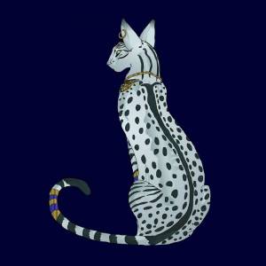 Раскраска египетская кошка #29 #302098