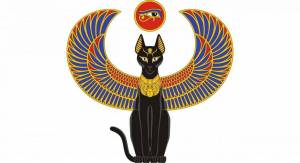 Раскраска египетская кошка #34 #302103