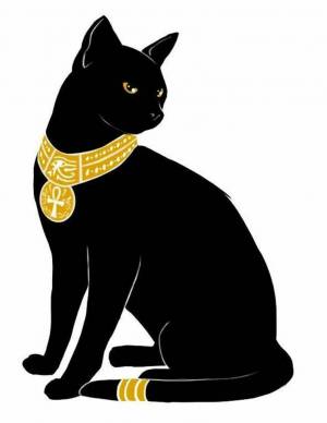 Раскраска египетская кошка #35 #302104