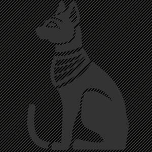 Раскраска египетская кошка #37 #302106