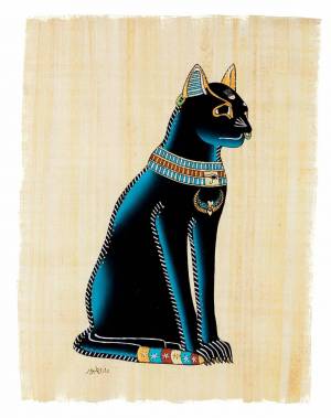 Раскраска египетская кошка #38 #302107