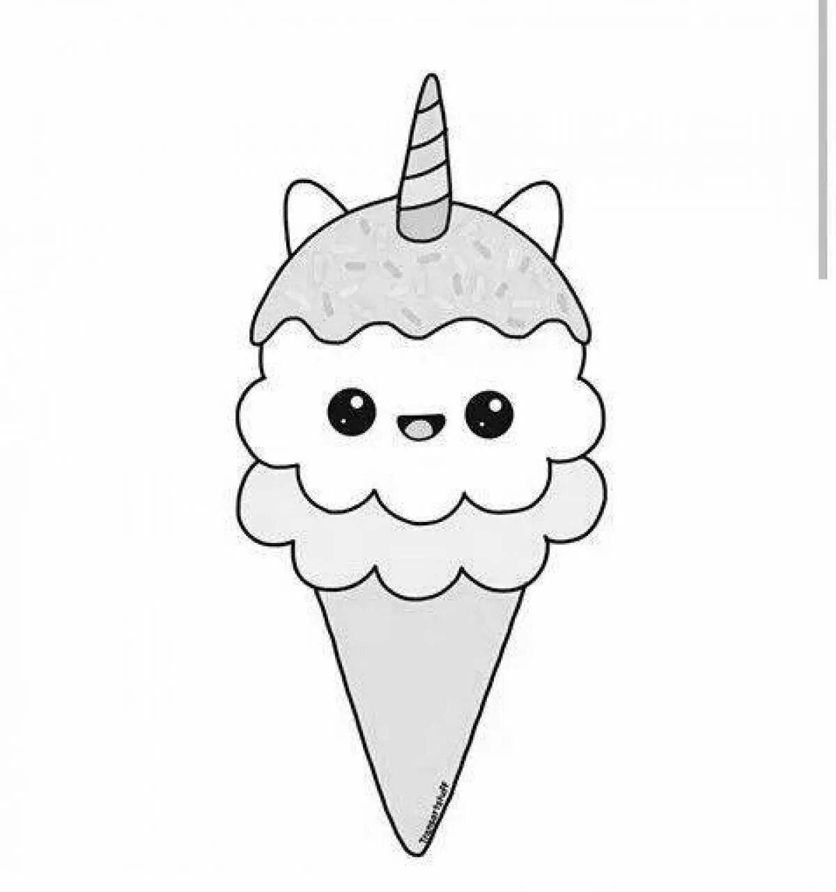Единорог мороженое #34
