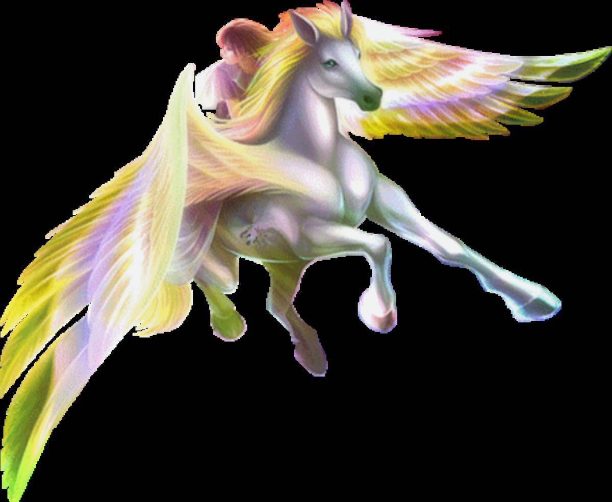 Единорог с крыльями для детей #31