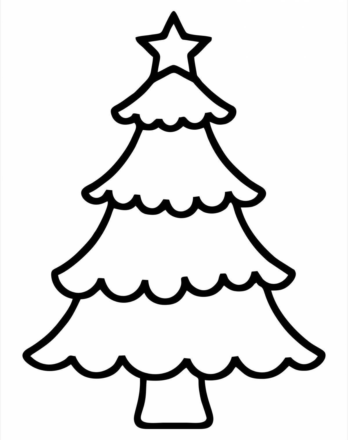 Елка трафарет для рисования. Новогодняя елка пдф. Christmas Tree Black outline. Xmas Tree cartoon.